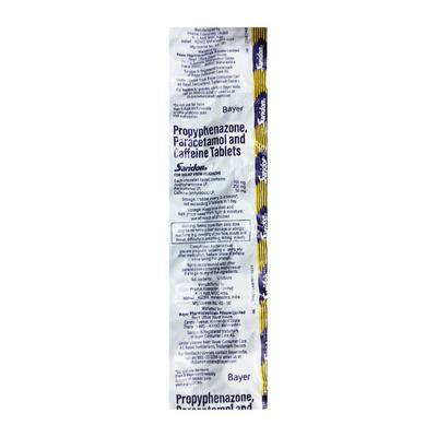 Saridon Headache Relief Tablet 10's - Pain relief-Ano
