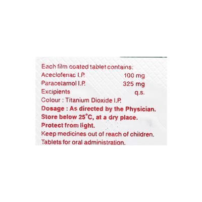 NEORELAX P Tablet 10's - Pain relief-Nsa