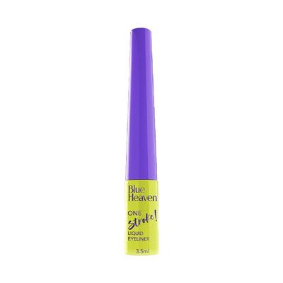 Blue Heaven One Stroke Liquid Eyeliner Jet Black 3.5 ml - Eyeliners