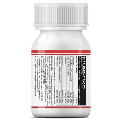 INLIFE Iron Folic Acid Tablets 60's - Multi-Vitamins