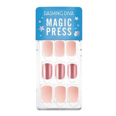 Dashing Diva Magicpres Nail Polish - Milky Pink Metal 1's - Nail Care