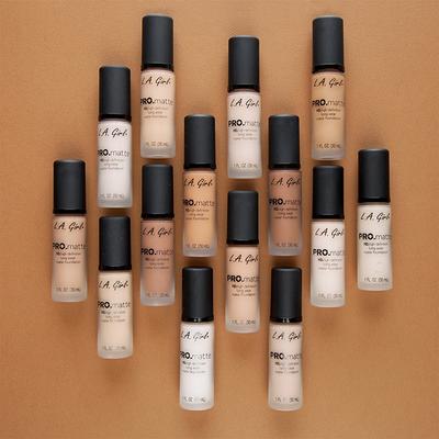 L.A.Girl HD Pro.Matte Foundation Caramel 30 ml - Foundation