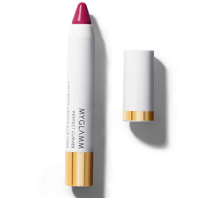 Myglamm Perfect Curves Matte Lip Crayon - Cosmopolitan 3.7 Gm - Lipsticks