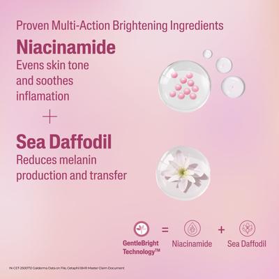 Cetaphil Bright Healthy Radiance Gentle Renewing Cleanser GentleBright Technology with Vitamin E-releasing Jojoba Beads 100 g - Face Washes