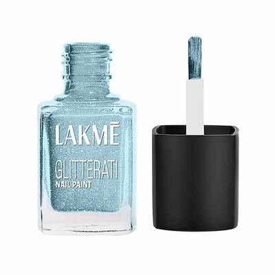 Lakme Absolute Glitterati Collection Nail Gloss 121 Icicle 12ml - Nail Polish