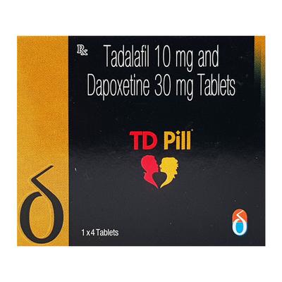 TD Pill Tablet 4'S - Impotence/Erectile Dysfunction (Ed)