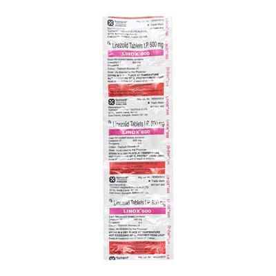 Linox 600mg Tablet 10'S - Bacterial Infections-OAB