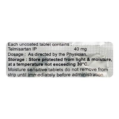 TELCURE 40 Tablet 15's - Hypertension-Ang