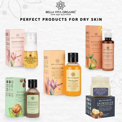 Bella Vita Organic Dryglow Natural Face Wash 115 gm - Face Wash & Cleansers