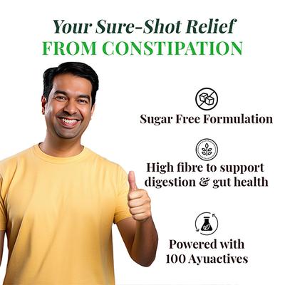Vansaar 45+ Gut Relief (Sugar Free) Powder 200 g - Digestive Care