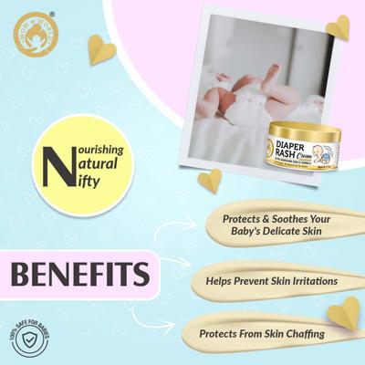 Mom & World Diaper Rash Cream 50 gm - Rash Creams