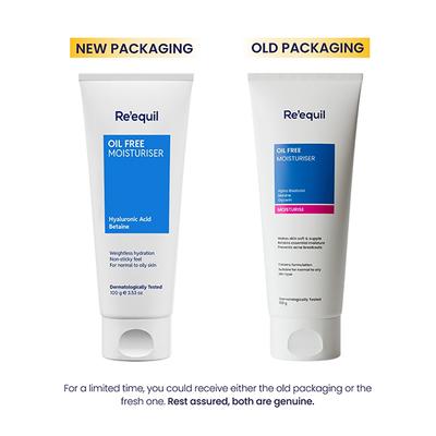 Reequil Oil Free Moisturiser For Normal, Oily & Combination Skin 100 gm - Face Moisturizers