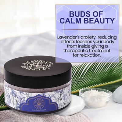 Luxuriate Lavender Bath Salt 150 gm - Bath Salts
