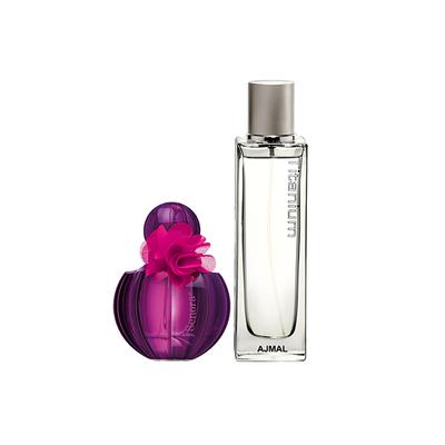 Ajmal Senora EDP Floral Spicy Perfume And Titanium EDP Citrus Spicy Perfume 175 ml - Perfumes (Edt/Edp)