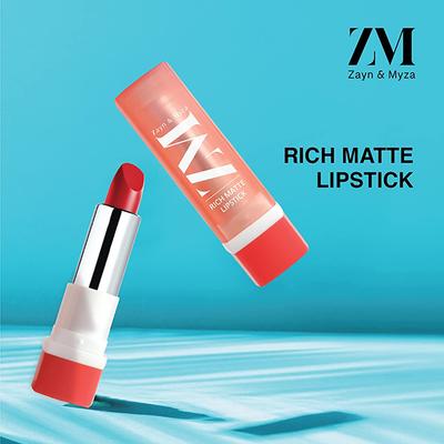 ZM Zayn & Myza Rich Matte Lipstick - Savage 4.2 gm - Lipsticks