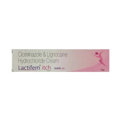 LACTIFEM ITCH Cream 20gm - Fungal Infections-Taa