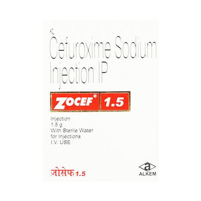 Zocef 1.5gm Injection 1's - Bacterial Infections-Cep