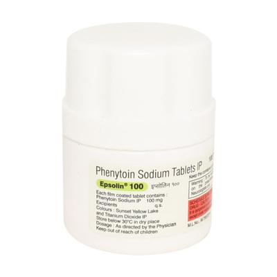 Epsolin 100mg Tablet 100'S - Epilepsy/Convulsion-Ant