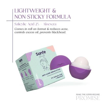 Sanfe.Beauty Anti Acne Serum Stick 1's - Facial Wipes & Tissues