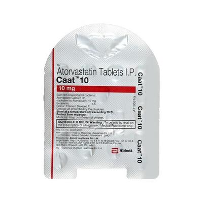 Caat 10mg Tablet 15'S - High Cholesterol-Dys