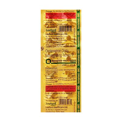VOMISHIELD MD 8 Tablet 10's - Vomitting/Emesis-Ant