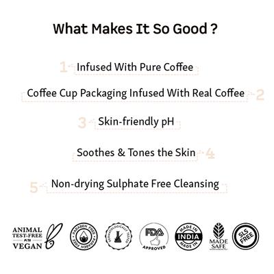 Mcaffeine Naked & Raw Coffee Body Wash 300 ml - Shower Gels & Body Wash