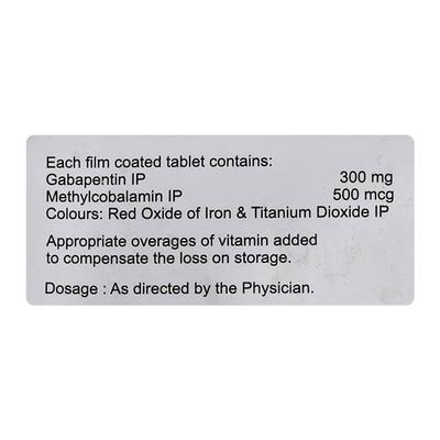 LAREGAB M 300 Tablet 10's - Neuropathic Pain-Dru