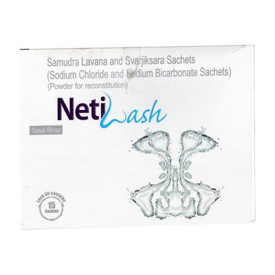 NETIWASH NASAL RINSE Sachet 15X3gm - Nasal Congestion-Nas