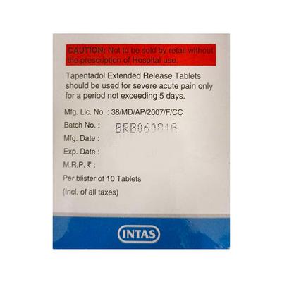 HITAP ER 100 Tablet 10's - Pain relief-Ana