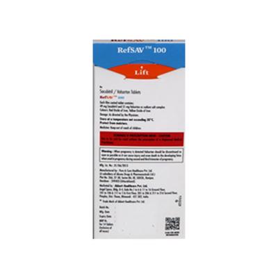 REFSAV 100 Tablet 14's - Heart Failure-Ang