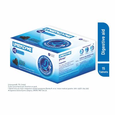 Unienzyme Tablet 15'S - Digestive Health