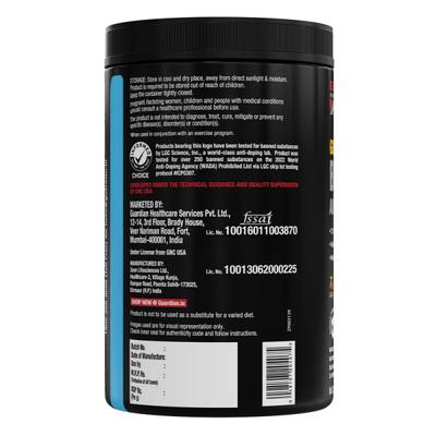 GNC AMP Gold Series BCAA Advanced Powder with Vitamin B6 - Green Apple Flavour 400 gm - Bcaa Supplements