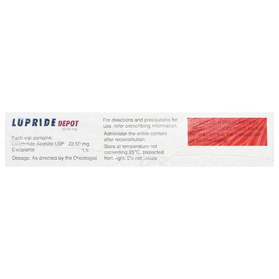 Lupride 22.5mg Injection(Depot) 1's - Cancer Oncology-Hor