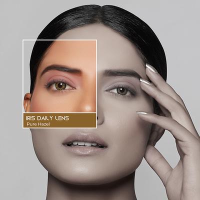 Pac Iris Premium Contact Lenses (Pure Hazel) 1's - Eyecare Lenses
