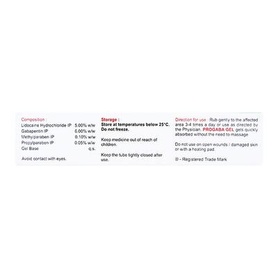 Progaba Gel 30gm - Neuropathic Pain-Dru
