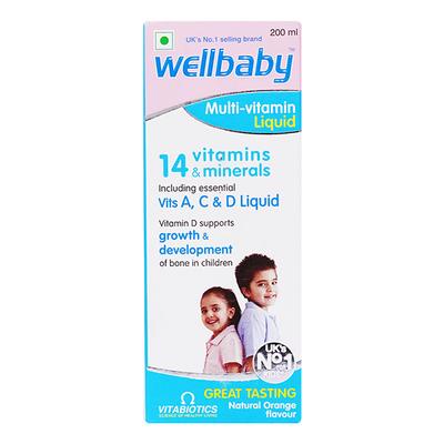Wellbaby Liquid 200ml - Supplements-Vam