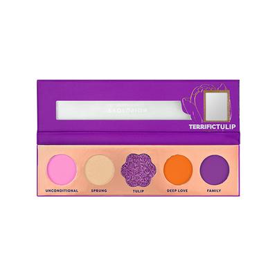Profusion Cosmetics Blooming Hues 5 Shade Eye Shadow Pallete Terrific Tulip (4.55gm) - Eye Shadow Palettes