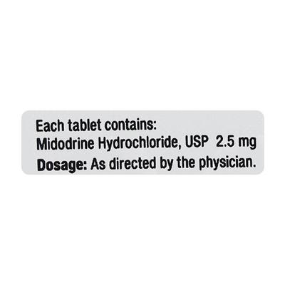 INRAMED 2.5 Tablet 10's - Hypotension-Vas