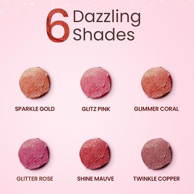 Swiss Beauty More Than Glitter Lipstick -Glitz Pink 3 gm - Lipsticks