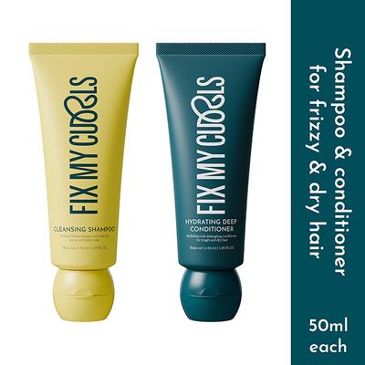 Fix My Curls Cleansing Shampoo & Hair Conditioner for Nourishing & Moisturizing 2's - Hair Sets & Kits