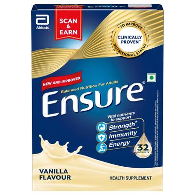 Ensure Nutritional Powder - (Refill Pack) Vanilla Flavour 375 g - Daily Health Drinks