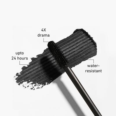 Plum Lash Drama 1-4-All Mascara Length + Curl + Volume + Definition 01 Black 8 ml - Mascaras