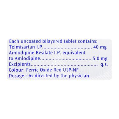 Telsite AM Tablet 10'S - Hypertension-Ang