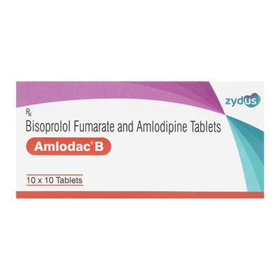 AMLODAC B Tablet 10's - Hypertension-Ang