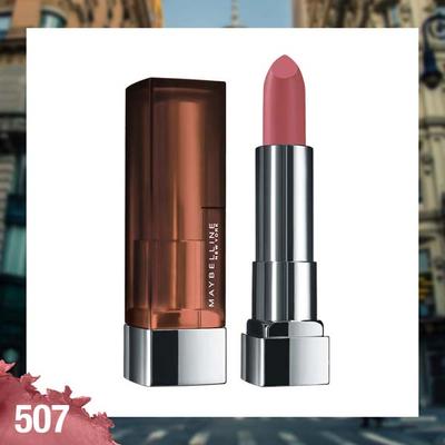 Maybelline New York Color Sensational The Creamy Mattes Lipstick, 507 Almond Pink 3.9 gm - Lipsticks