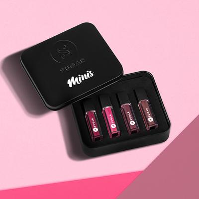 SUGAR Cosmetics Pink Paradise Mini Lipstick Set 01.01ml - Lipsticks
