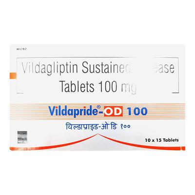 VILDAPRIDE OD 100 Tablet 15's - Diabetes-Ant