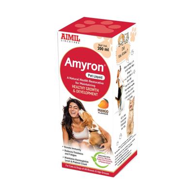 AIMIL Amyron PET Liquid 200 ml - Pet Healthcare