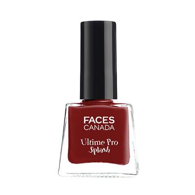 Faces Canada Ultime Pro Splash Nail Enamel Scarlet 115 5ml - Nail Polish