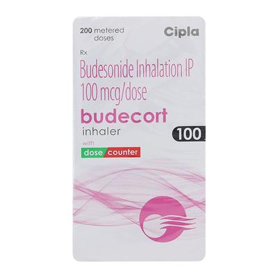 Budecort 100 with Dose Counter Inhaler 200Md - Asthma/COPD-Ast
